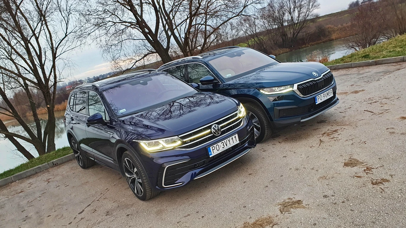 Volkswagen Tiguan Allspace kontra Skoda Kodiaq Volkswagen Tiguan Allspace kontra Skoda Kodiaq