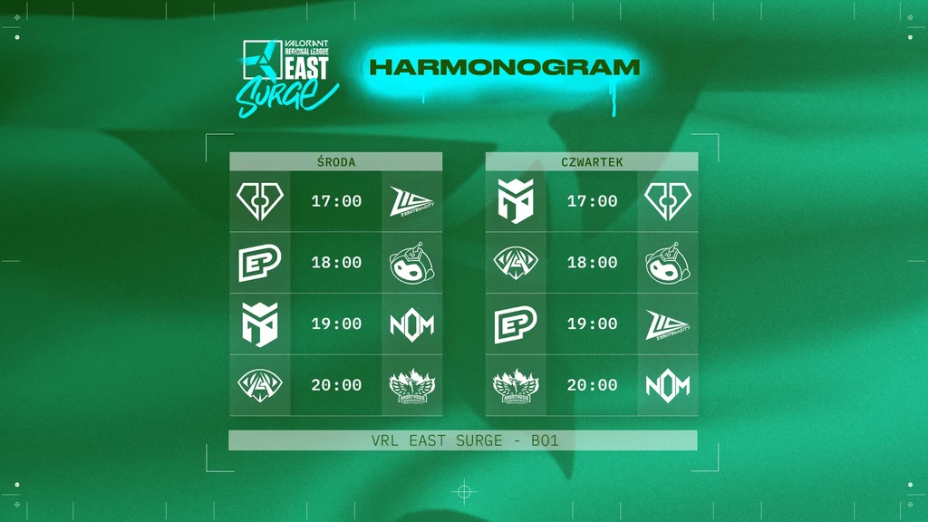 VALORANT Regional League East: Surge VALORANT Regional League East: Surge