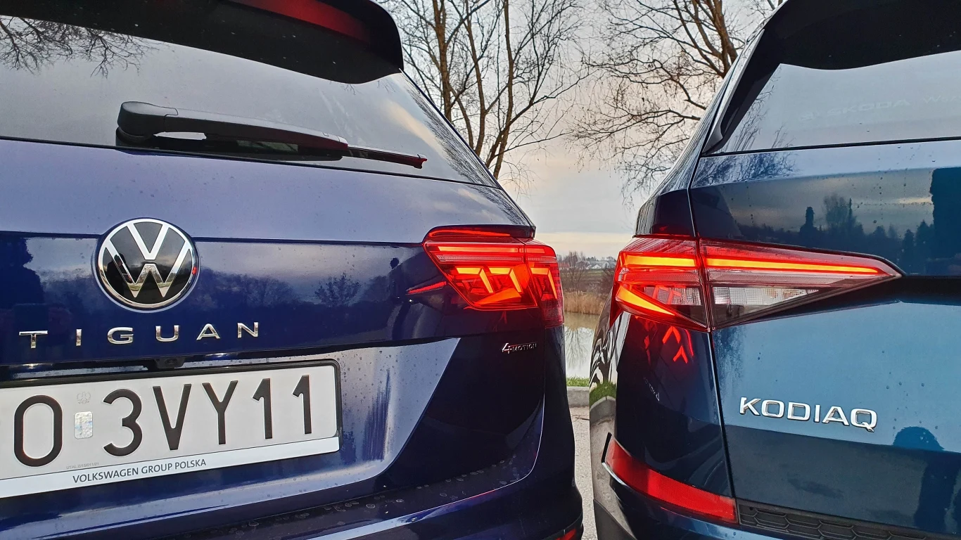 Volkswagen Tiguan Allspace i Skoda Kodiaq Volkswagen Tiguan Allspace i Skoda Kodiaq