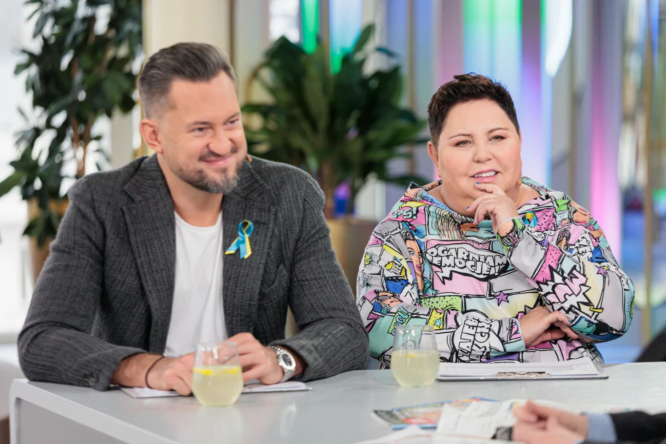 Dorota Wellman i Marcin Prokop Dorota Wellman i Marcin Prokop