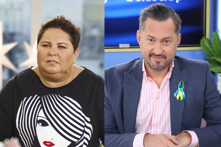 Dorota Wellman i Marcin Prokop Dorota Wellman i Marcin Prokop