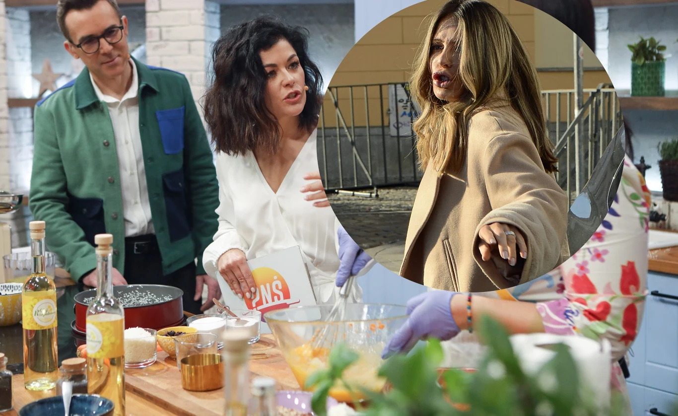 Maciej Kurzajewski, Kasia Cichopek i Małgorzata Rozenek Maciej Kurzajewski, Kasia Cichopek i Małgorzata Rozenek