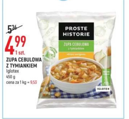 Proste Historie Zupa cebulowa z tymiankiem 450 g