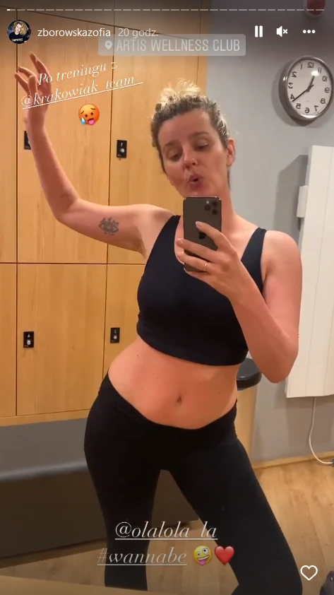 Zofia Zborowska pokazała ciało po ciąży. Foto @zborowskazofia/ Zofia Zborowska pokazała ciało po ciąży. Foto @zborowskazofia/