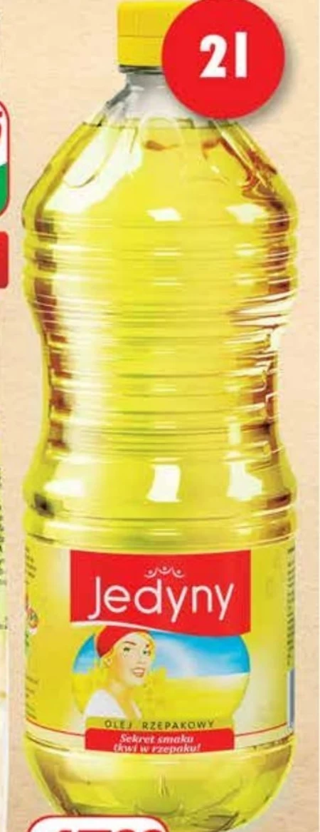 Jedyny Olej rzepakowy 0,9 l
