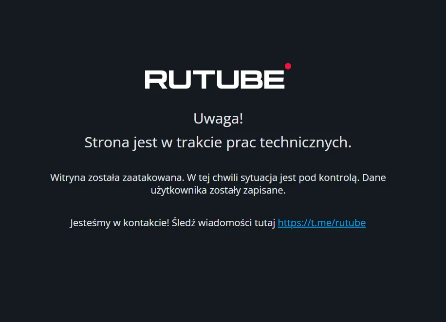 Atak został przeprowadzony wczoraj wcześnie rano, a usługa wciąż nie dzała