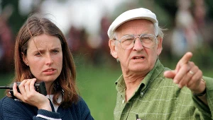 Karolina Wajda i Andrzej Wajda 