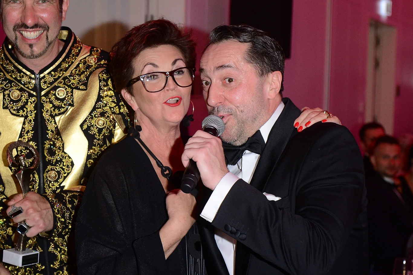 Jolanta Kwaśniewska i Marcin Miller