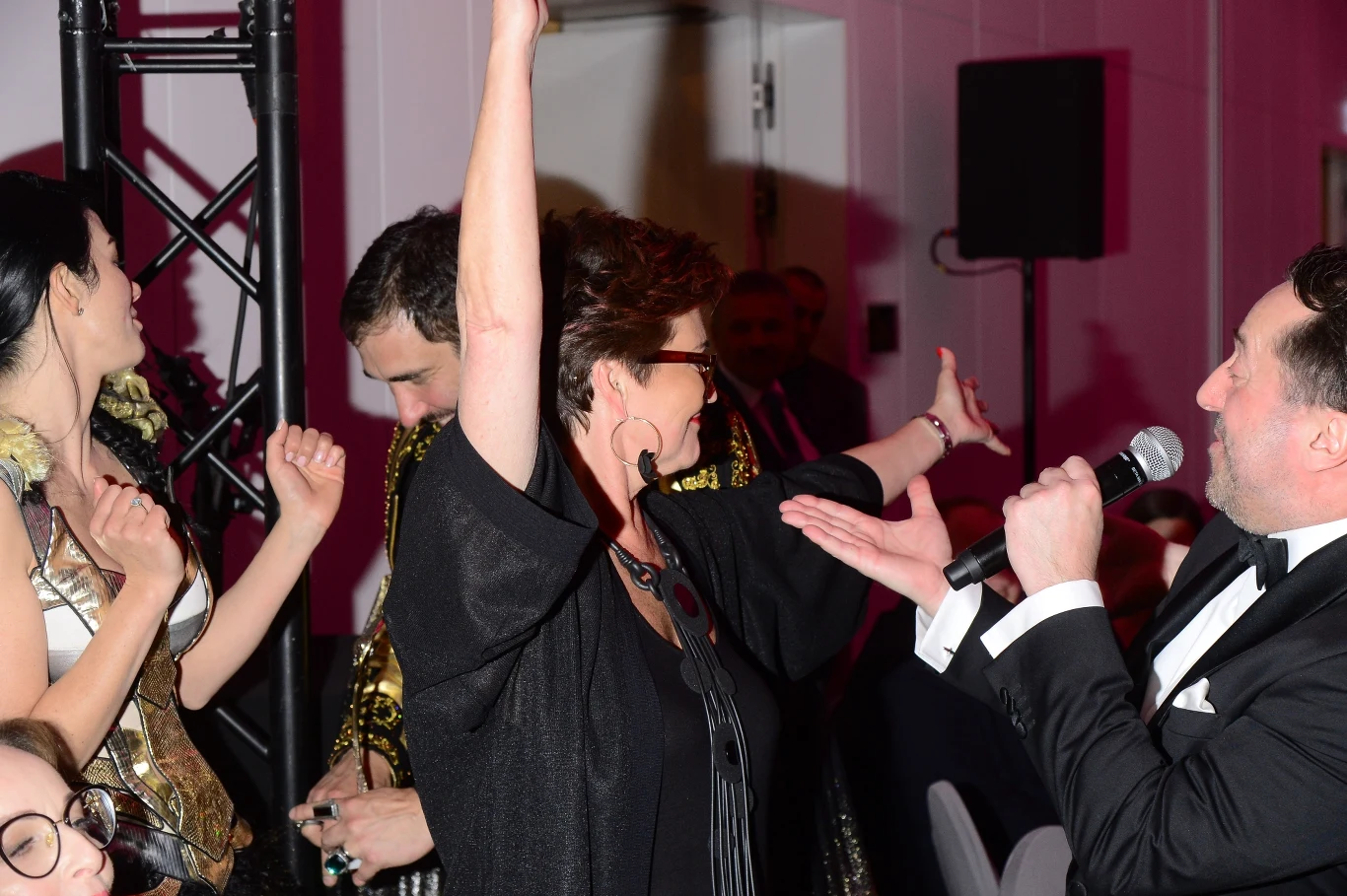 Jolanta Kwaśniewska i Marcin Miller