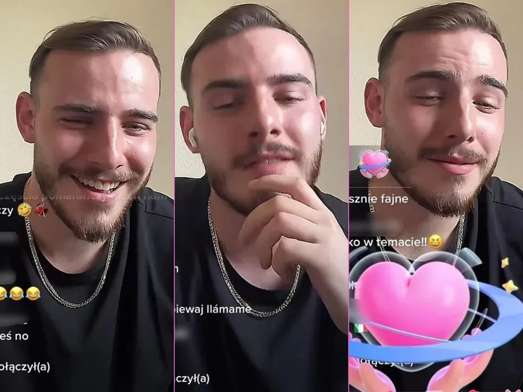 Krystian Ochman znalazł chwilę, aby pogadać z fanami na TikToku Krystian Ochman znalazł chwilę, aby pogadać z fanami na TikToku
