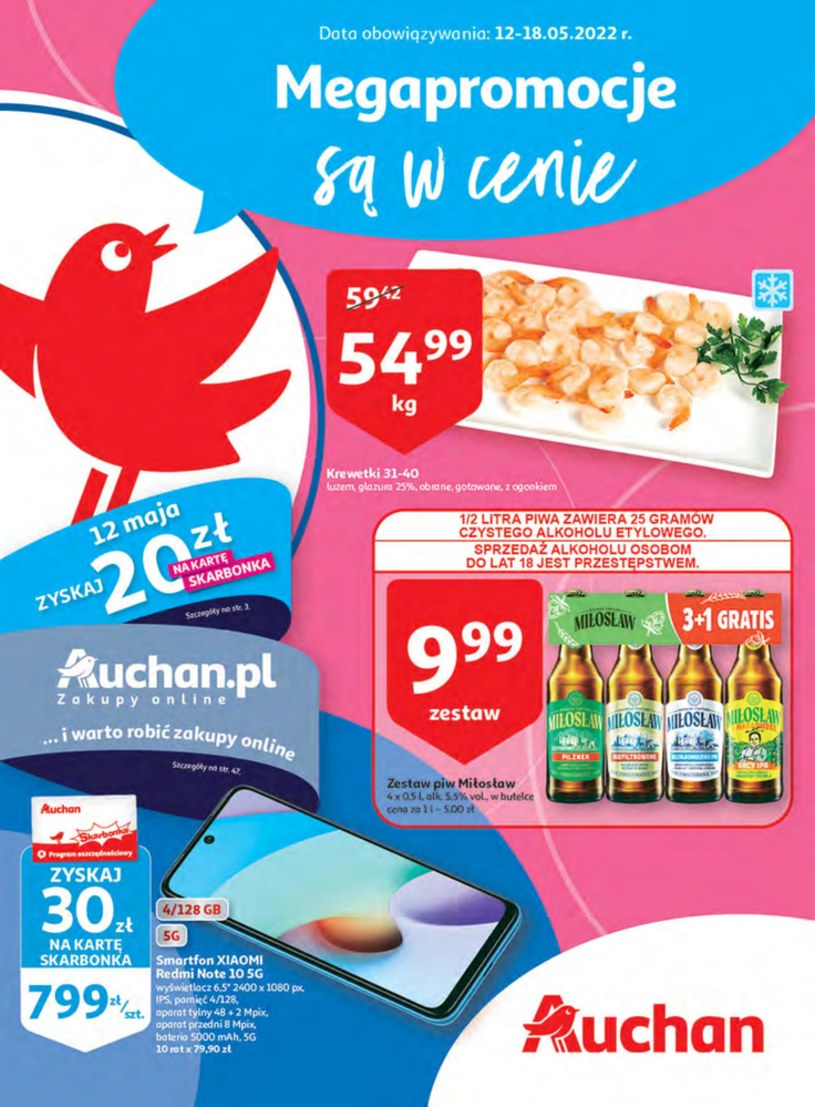 Gazetka promocyjna Auchan Hipermarket - ważna od 12. 05. 2022 do 18. 05. 2022
