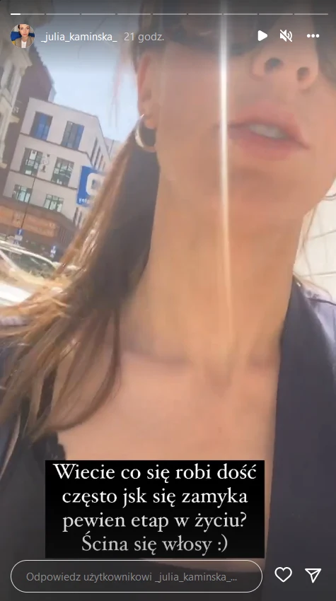 Julia Kamińska zapragnęła zmian w życiu Foto IG: _julia_kaminska_/ Julia Kamińska zapragnęła zmian w życiu Foto IG: _julia_kaminska_/