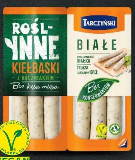 Kiełbaski roślinne Tarczyński