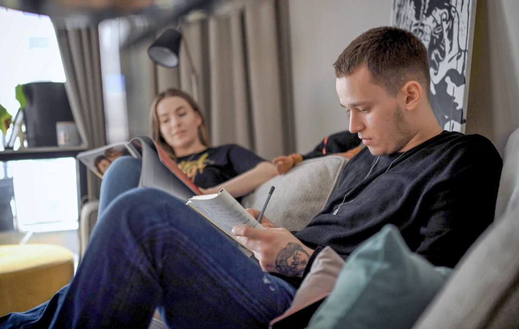 Xavier Wiśniewski i Weronika Fabijańska