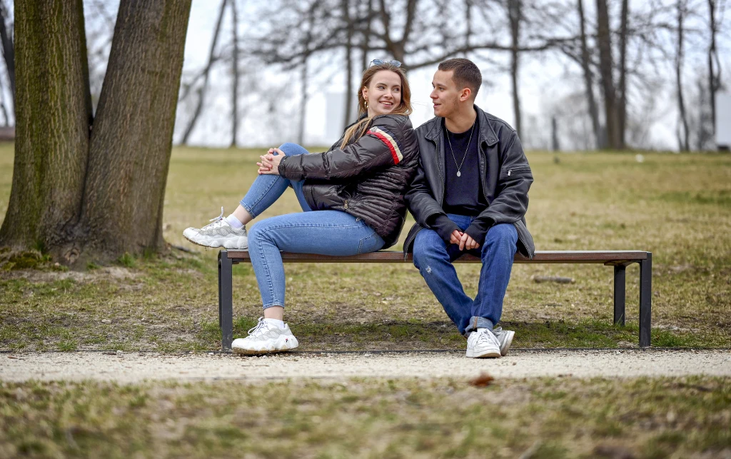 Xavier Wiśniewski i Weronika Fabijańska