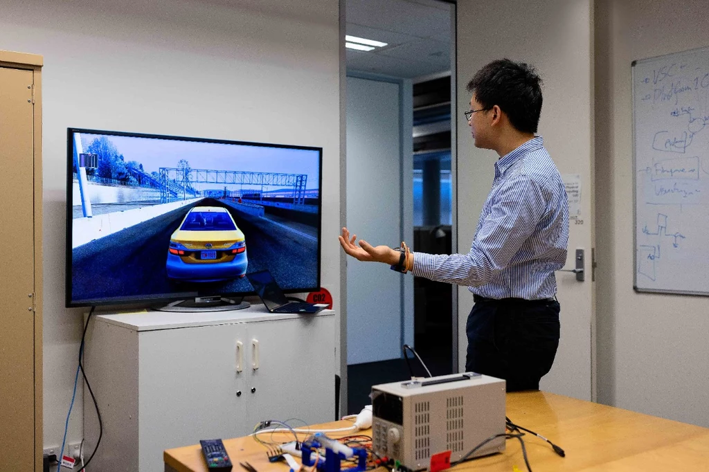 Student informatyki Stephen Lin kieruje zespołem pracującym nad tym projektem /foto: Uniwersytet w Sydney