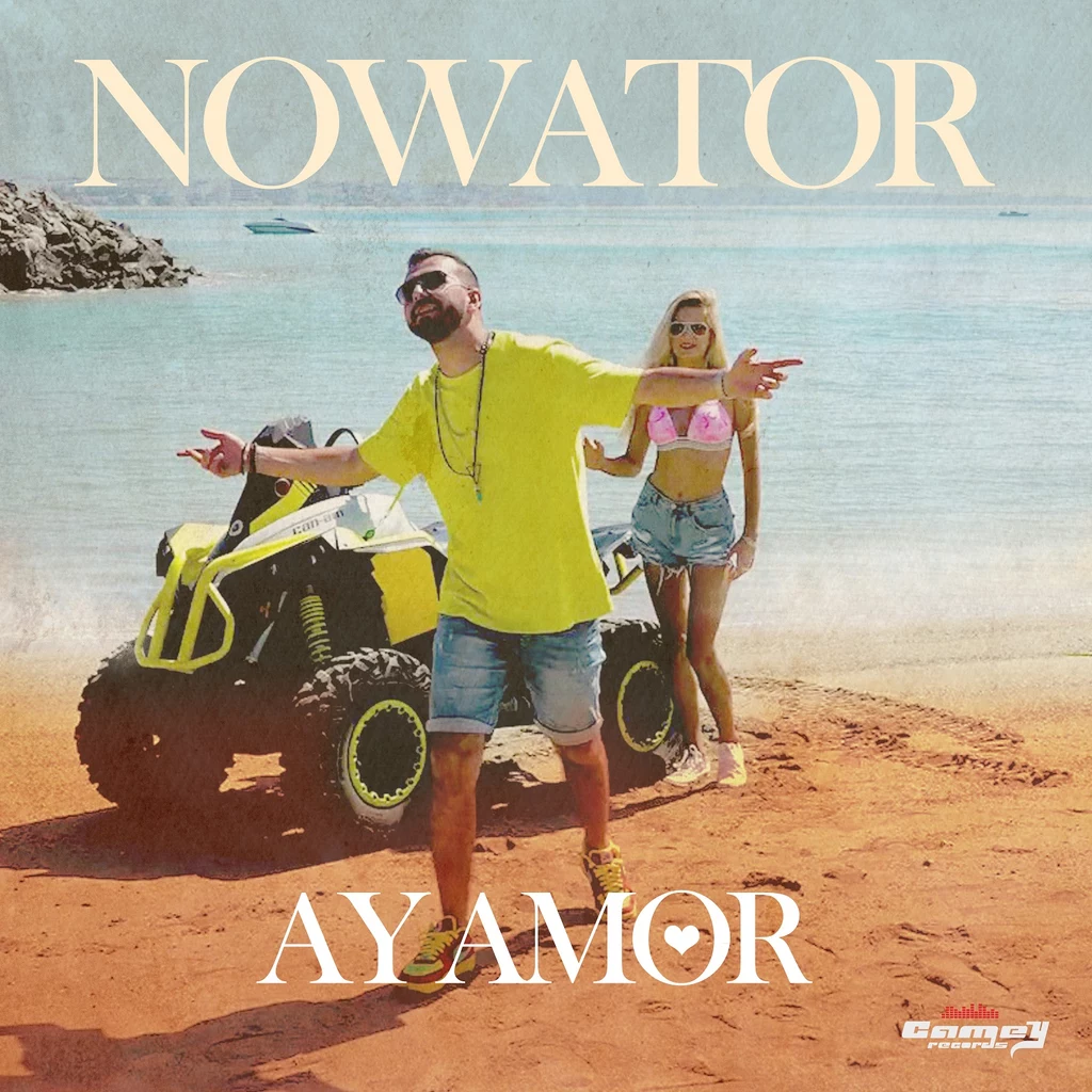 Okładka singla "Ay Amor" Nowatora