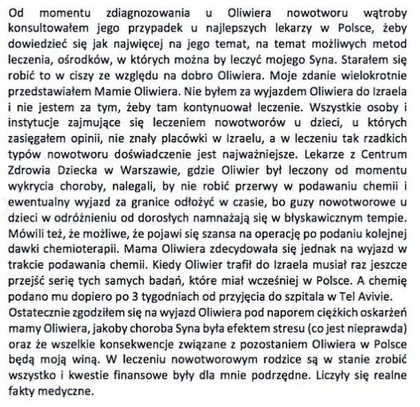 Oświadczenia Jakuba Rzeźniczaka