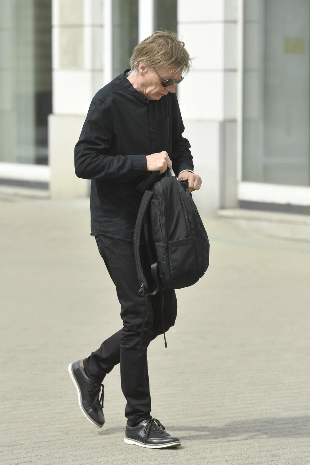 Tomasz Lipiński na pogrzebie Andrzeja Korzyńskiego Tomasz Lipiński na pogrzebie Andrzeja Korzyńskiego