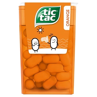 Tic Tac Drażetki o smaku pomarańczowym 18 g - 1