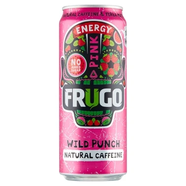 Frugo Energy Watermelon & Strawberry Gazowany napój energetyzujący 330 ml - 6