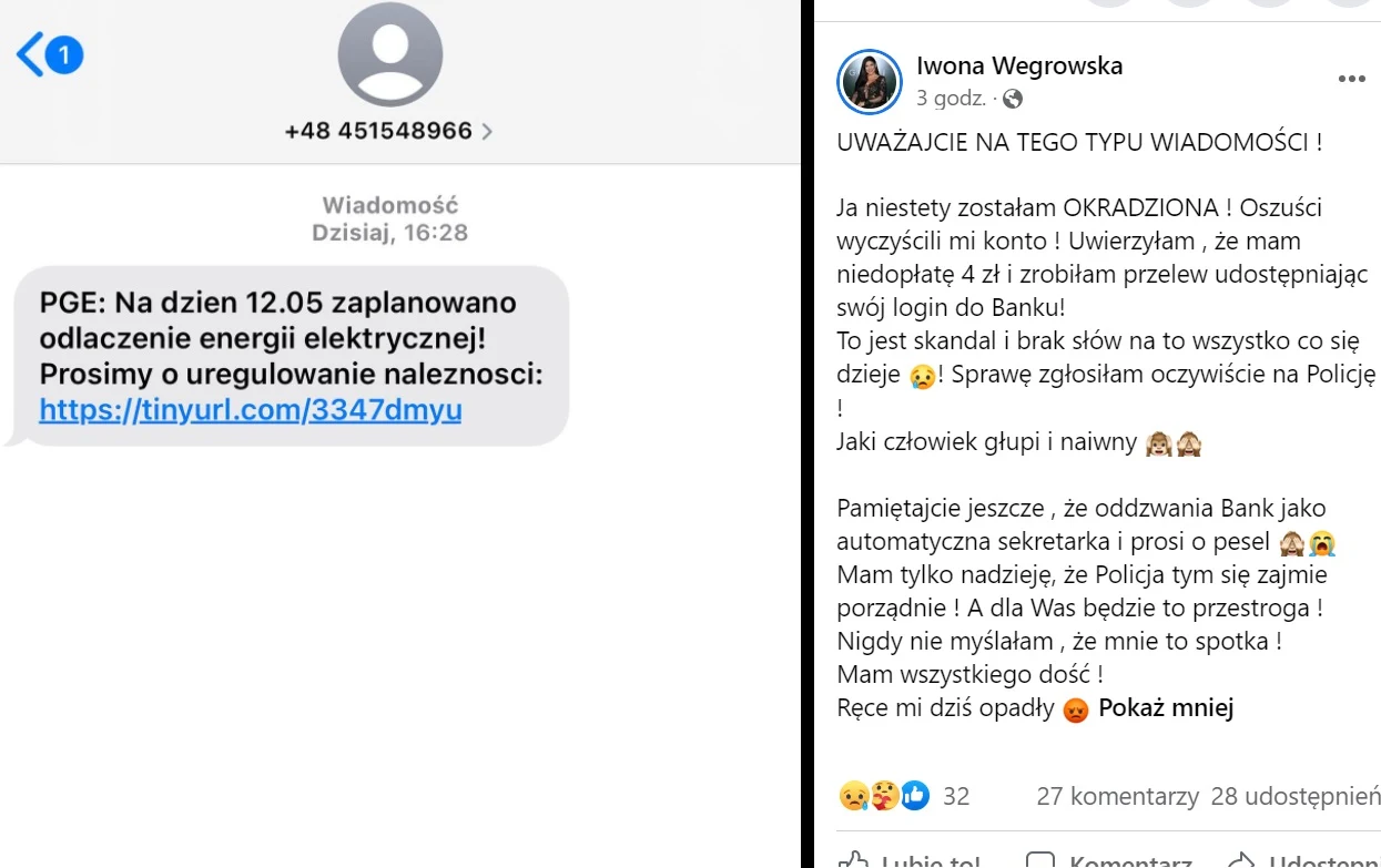 Iwona Węgrowska zamieściła na Facebooku rozpaczliwy wpis Iwona Węgrowska zamieściła na Facebooku rozpaczliwy wpis