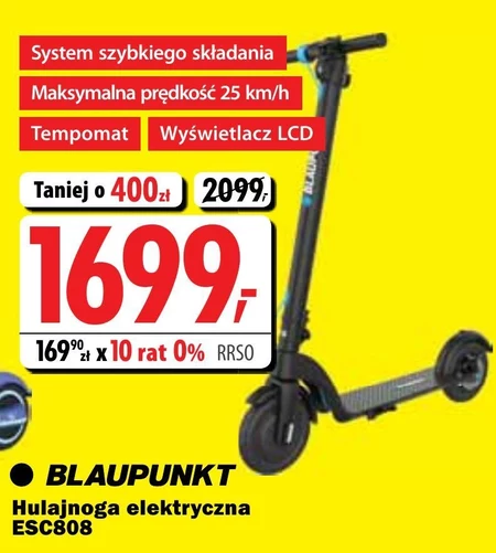 Hulajnoga elektryczna Blaupunkt
