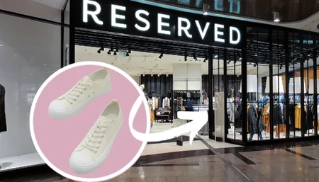 Trampki zmieniające kolor. Reserved.