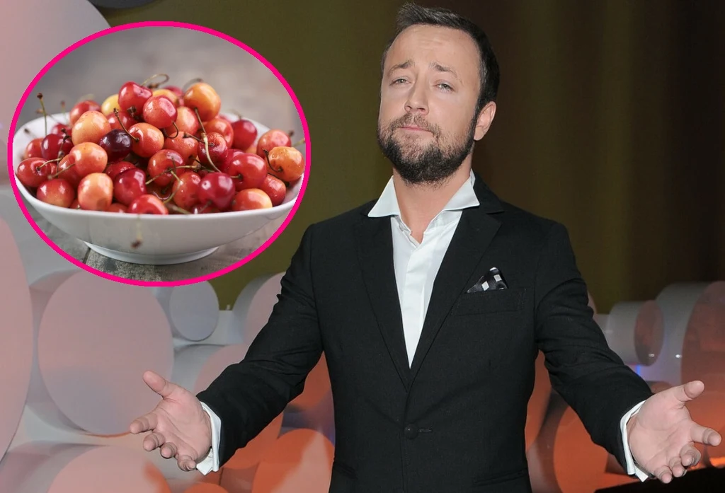 Czesław Mozil, czereśnie (fot. PIOTR JEDZURA/REPORTER)