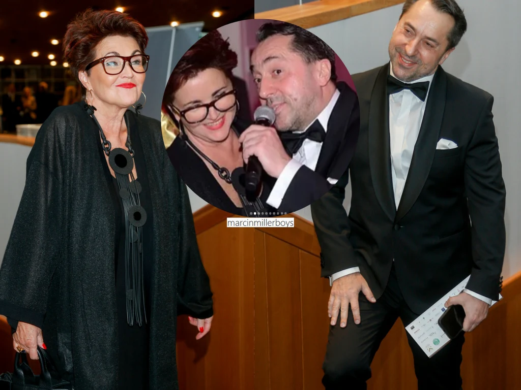 Jolanta Kwaśniewska i Marcin Miller na wspólnej zabawie Jolanta Kwaśniewska i Marcin Miller na wspólnej zabawie