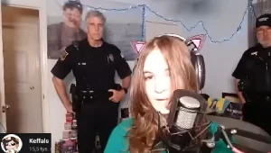 Fragment filmu z transmisji zamieszczony w serwisie YouTube.com na kanale @keffals