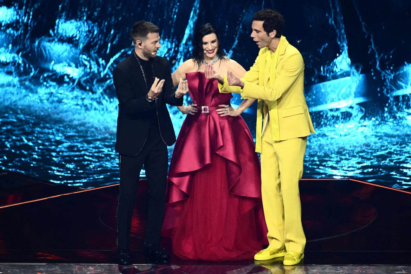 Prowadzący półfinał Eurowizji - Alessandro Cattelan, Laura Pausini i Mika