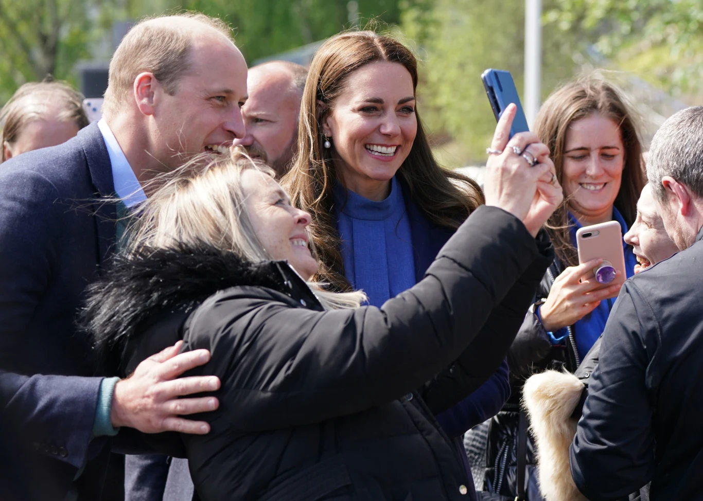 William i Kate złamali protokół i robili selfie William i Kate złamali protokół i robili selfie