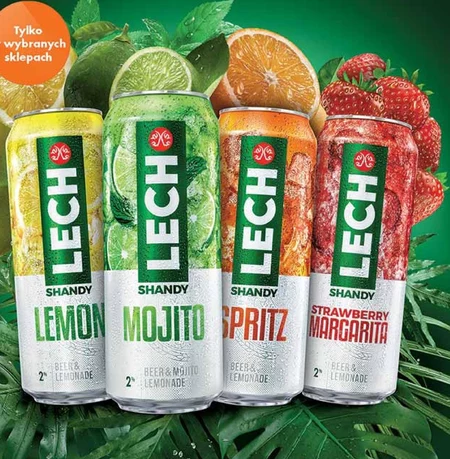 Lech Shandy Mojito Piwo z lemoniadą 500 ml