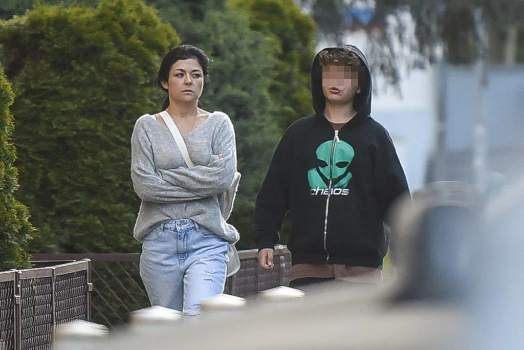 Katarzyna Cichopek z synem Adamem Katarzyna Cichopek z synem Adamem