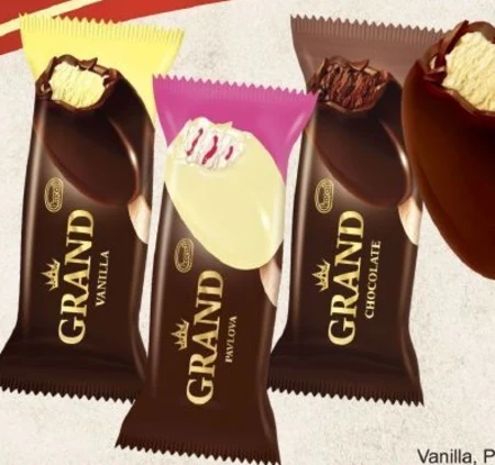 Koral Grand Gold Lody śmietankowe w czekoladzie 120 ml