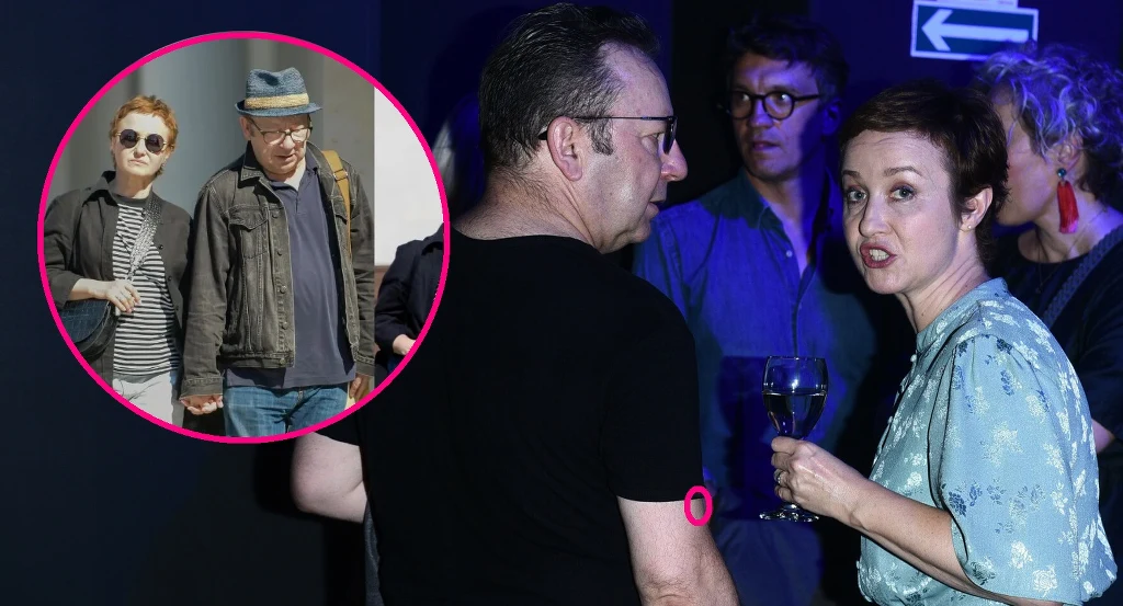 Gabriela Muskała i Zbigniew Zamachowski (fot. "SuperExpress"