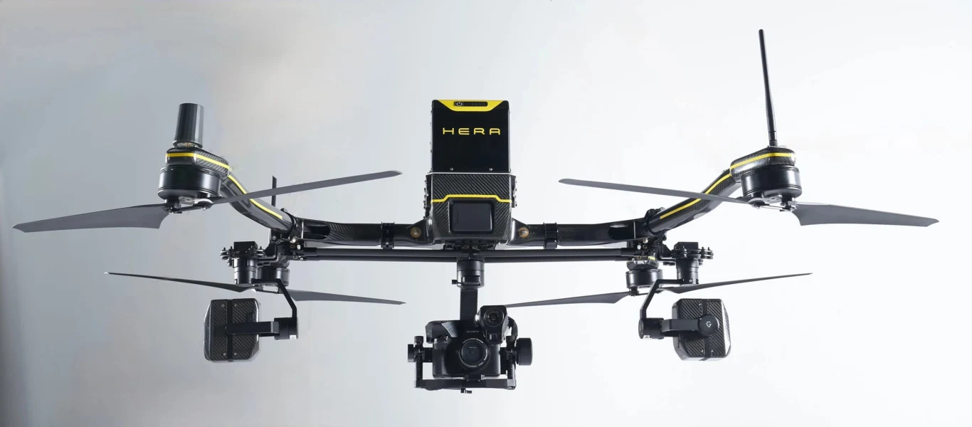 Hera - ten dron uniesie tyle, ile waży, a do tego zmieści się w plecaku Hera - ten dron uniesie tyle, ile waży, a do tego zmieści się w plecaku