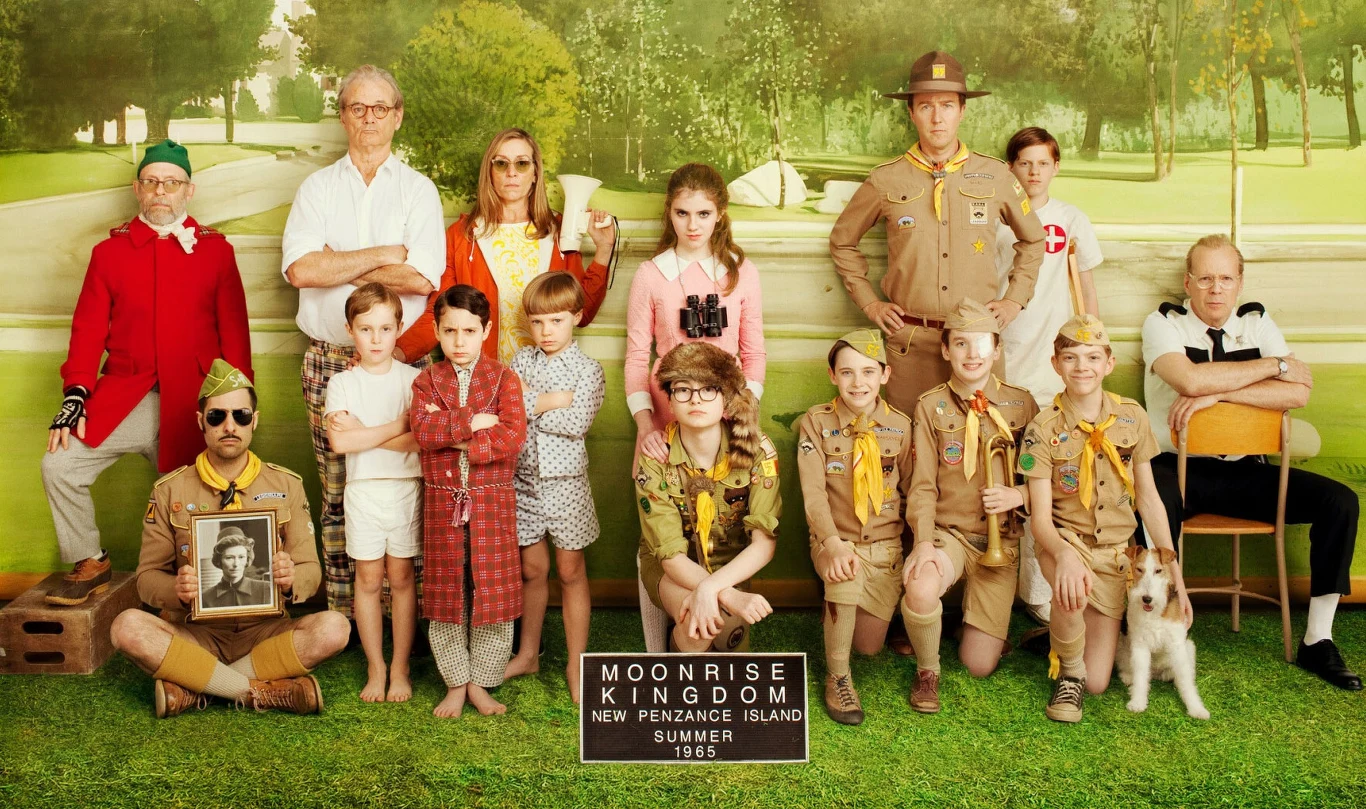 Bohaterowie filmu "Kochankowie z księżyca. Moonrise Kingdom" Bohaterowie filmu "Kochankowie z księżyca. Moonrise Kingdom"