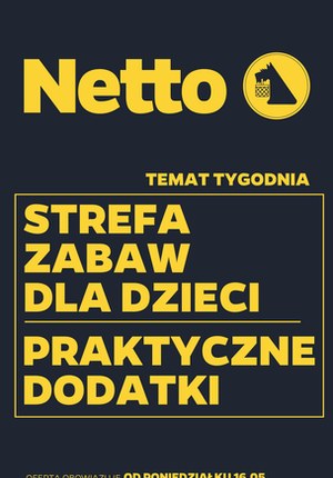 Gazetka promocyjna Netto - Strefa zabaw dla dzieci w Netto 