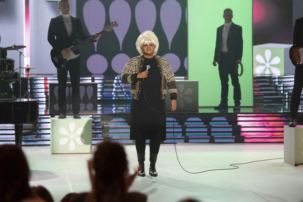 Ania Rusowicz jako Etta James w finale programu "Twoja Twarz Brzmi Znajomo" Ania Rusowicz jako Etta James w finale programu "Twoja Twarz Brzmi Znajomo"