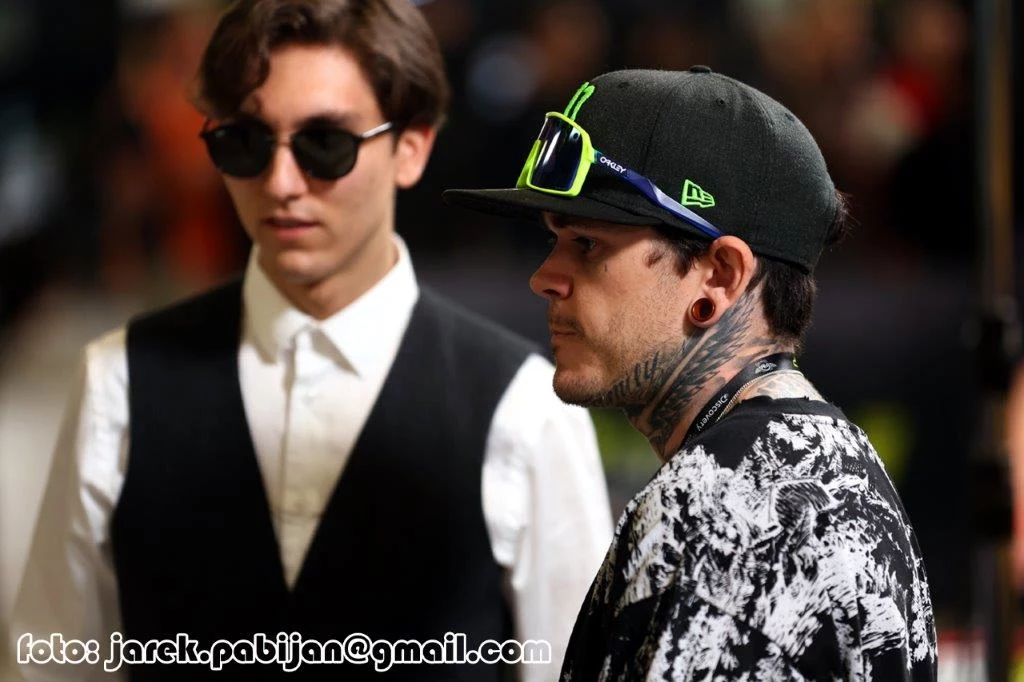 Maksym Drabik i Tai Woffinden