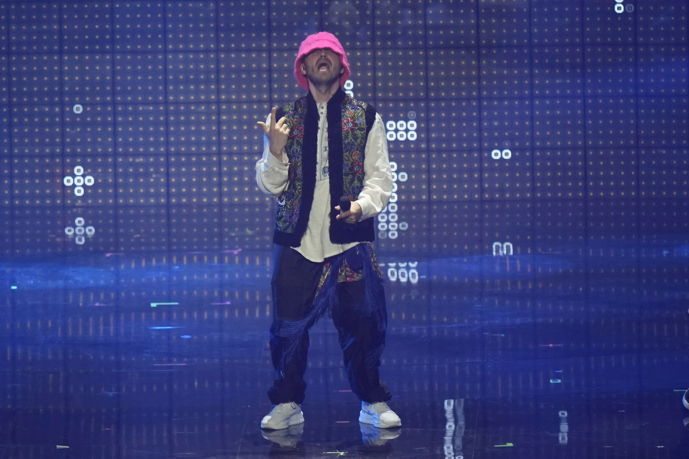 Kalush Orchestra podczas finału Eurowizji 2022