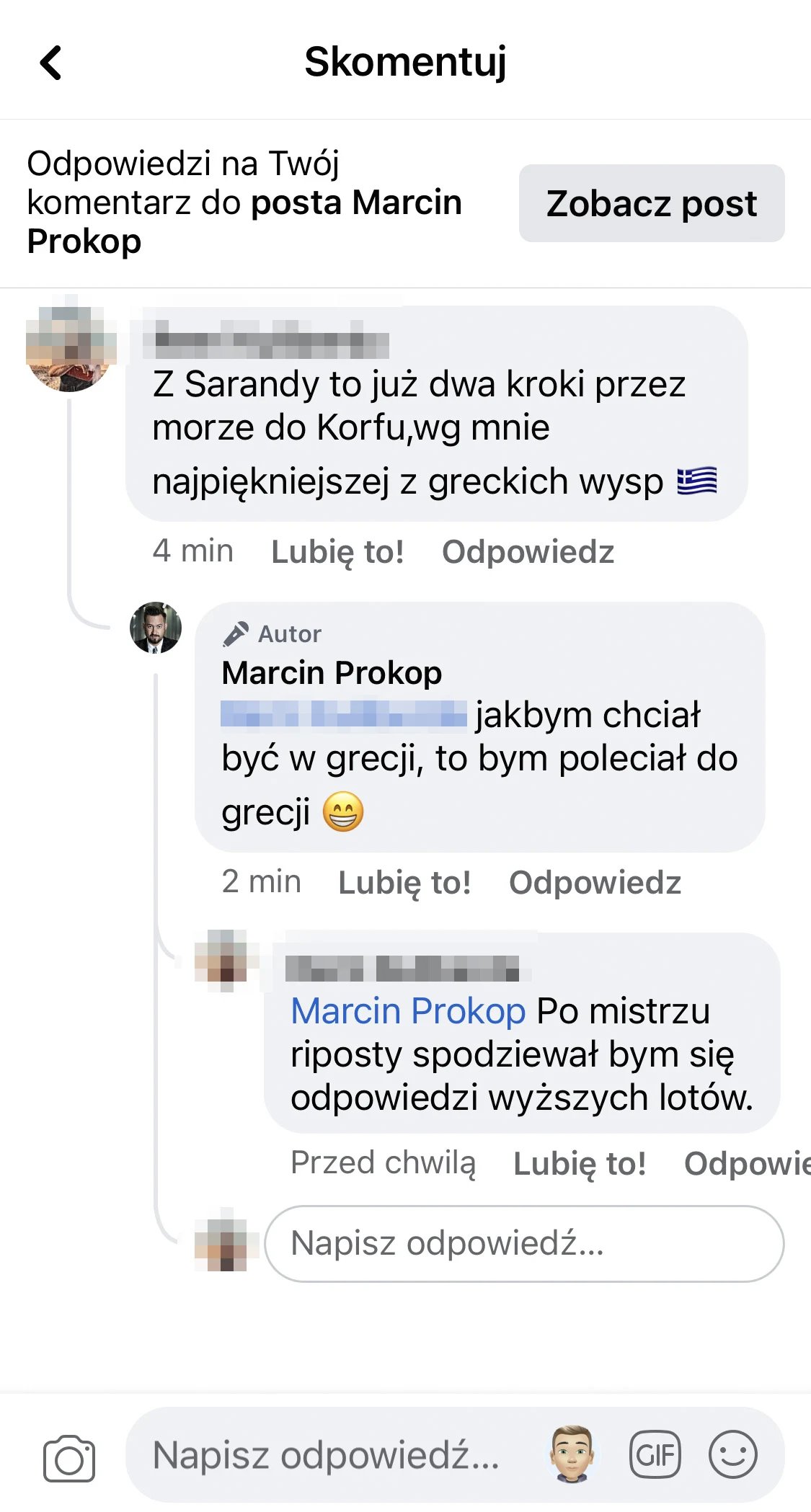 Marcin Prokop wdał się w pyskówkę z internautą Marcin Prokop wdał się w pyskówkę z internautą