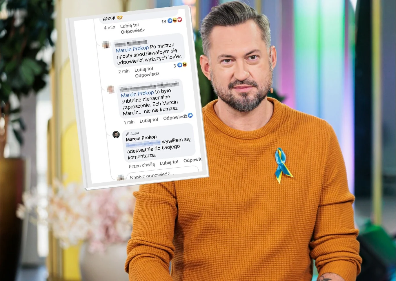 Marcin Prokop wdał się w pyskówkę z internautą Marcin Prokop wdał się w pyskówkę z internautą