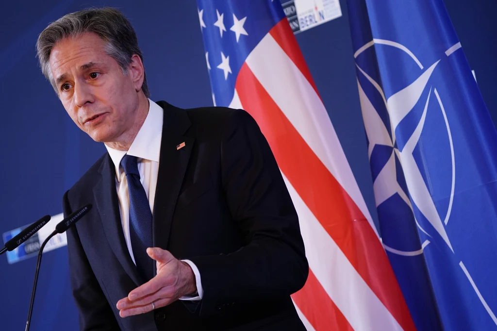 Sekretarz stanu USA Antony Blinken Sekretarz stanu USA Antony Blinken