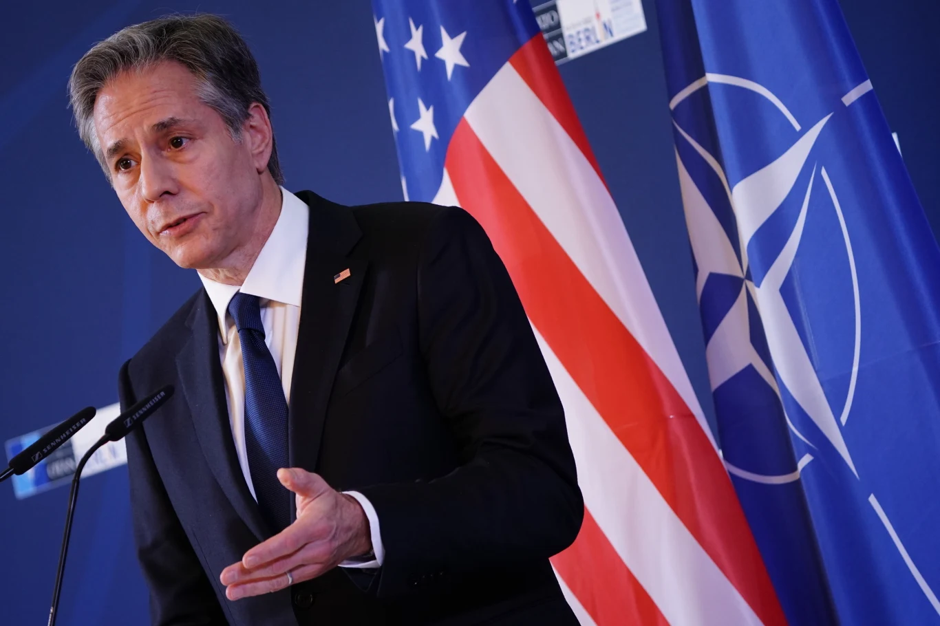 Sekretarz stanu USA Antony Blinken Sekretarz stanu USA Antony Blinken