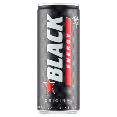 Black Energy Original Gazowany napój energetyzujący 250 ml - 5