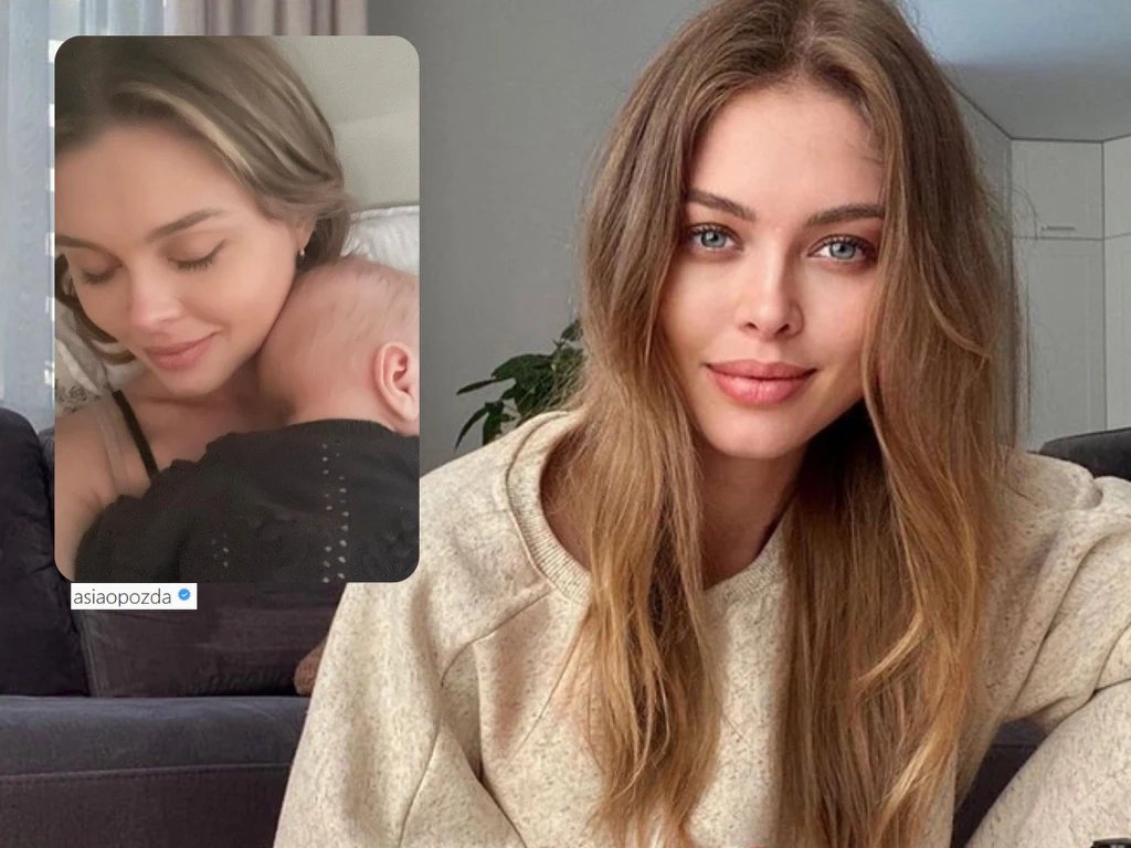 Joanna Opozda z synkiem na IG @asiaopozda/