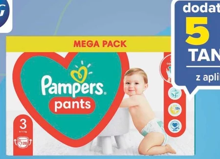 Pieluchomajtki Pampers Active Baby, rozmiar 3, pieluszki 128, 6kg-11kg